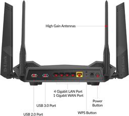 Refurbished D-Link AX5400 Mesh WiFi 6 Router (DIR-X5460) - Reebelo Ireland