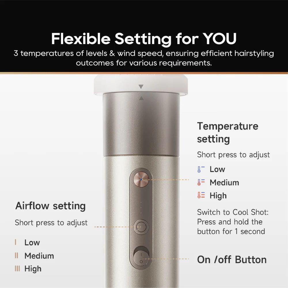 Refurbished Dreame AirStyle 5-in-1 Hair Drying & Styling Tool Kit - Reebelo Ireland