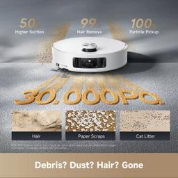Refurbished Dreame Aqua10 Roller Robot Vacuum Cleaner - Reebelo Ireland