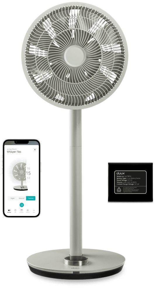 Refurbished Duux Whisper Flex Smart + Battery Pack - Reebelo Ireland