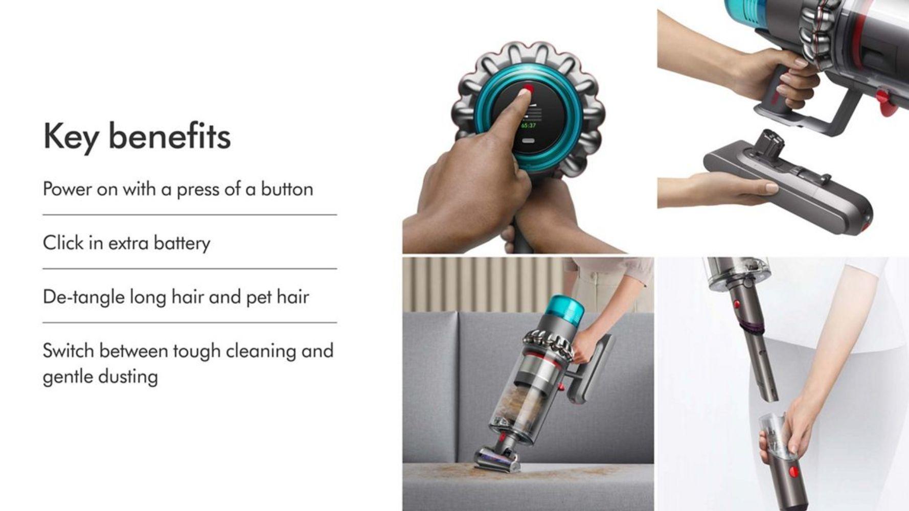 Refurbished Dyson Gen5outsize HEPA Cordless Vacuum Cleaner - Reebelo Ireland