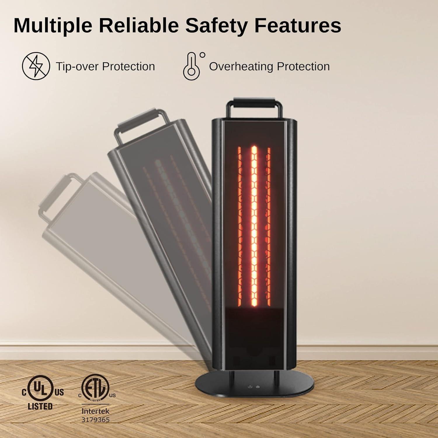 Refurbished East Oak 1500W Patio Heater - Reebelo Ireland