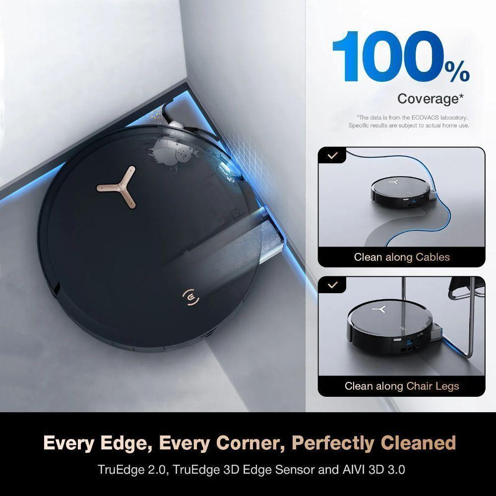 Refurbished Ecovacs DEEBOT X8 PRO OMNI Robotic Vacuum & Mop - Reebelo Ireland