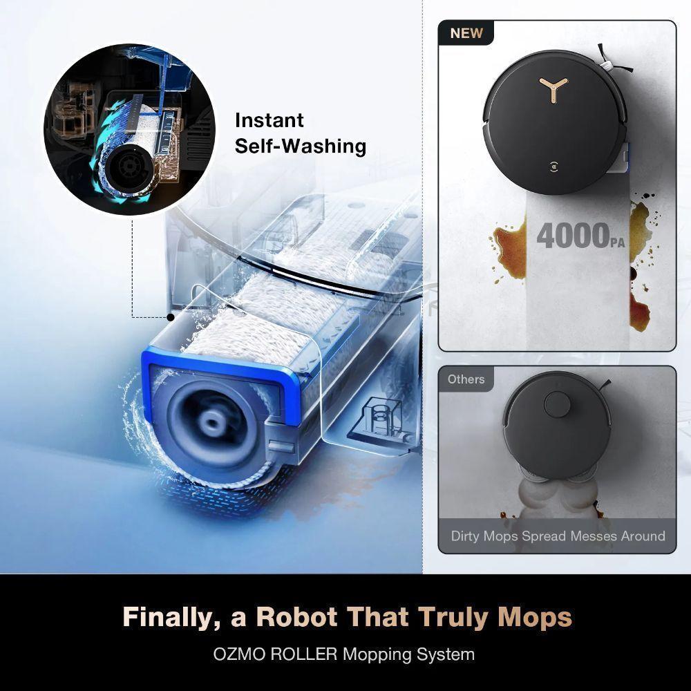 Refurbished Ecovacs DEEBOT X8 PRO OMNI Robotic Vacuum & Mop - Reebelo Ireland