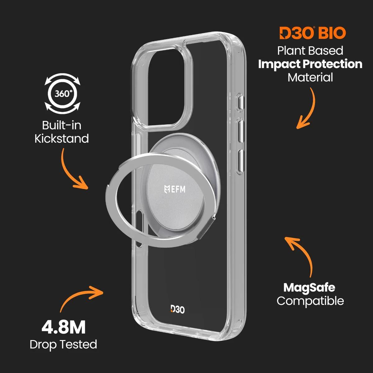 Refurbished EFM Alta with D3O Bio Phone Case for iPhone 16 Pro - Reebelo Ireland