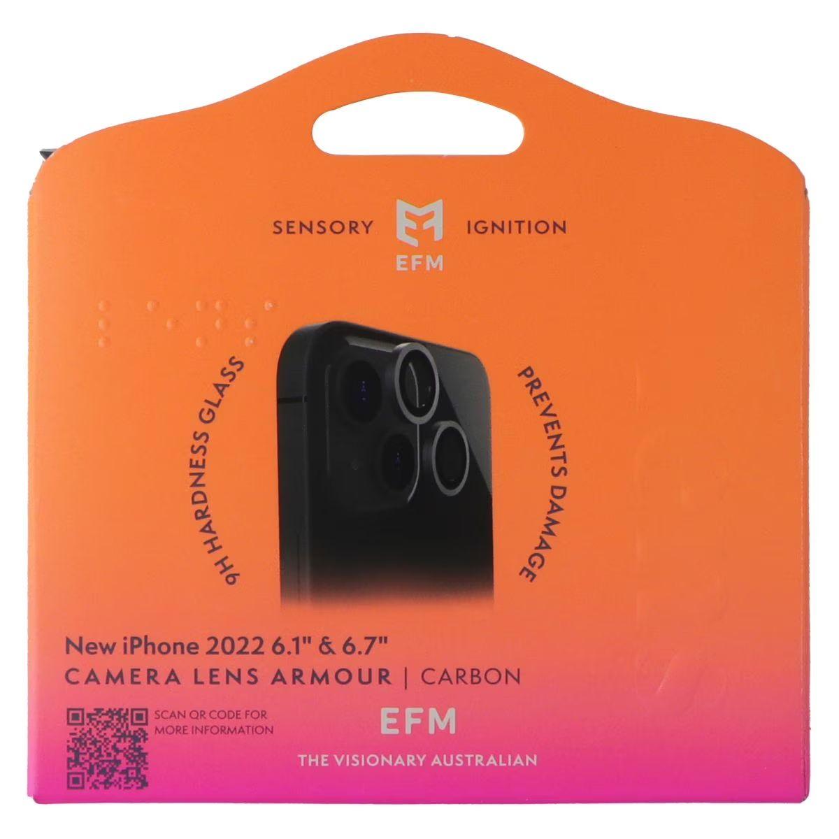 Refurbished EFM Camera Lens Armour for iPhone 14 / 14 Plus - Reebelo Ireland