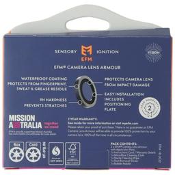 Refurbished EFM Camera Lens Armour for iPhone 14 / 14 Plus - Reebelo Ireland