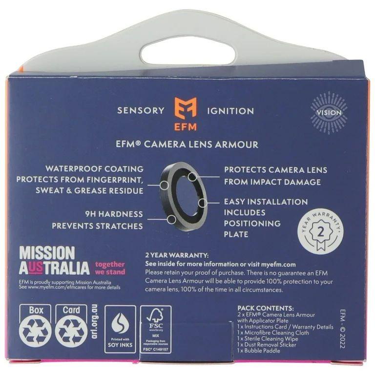Refurbished EFM Camera Lens Armour for iPhone 14 / 14 Plus - Reebelo Ireland