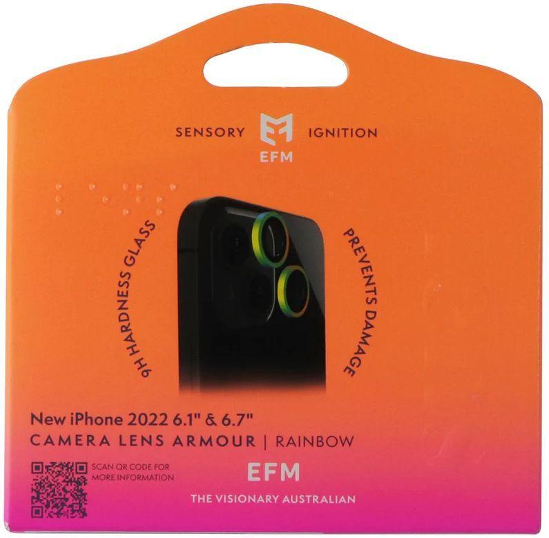 Refurbished EFM Camera Lens Armour for iPhone 14 / 14 Plus - Reebelo Ireland