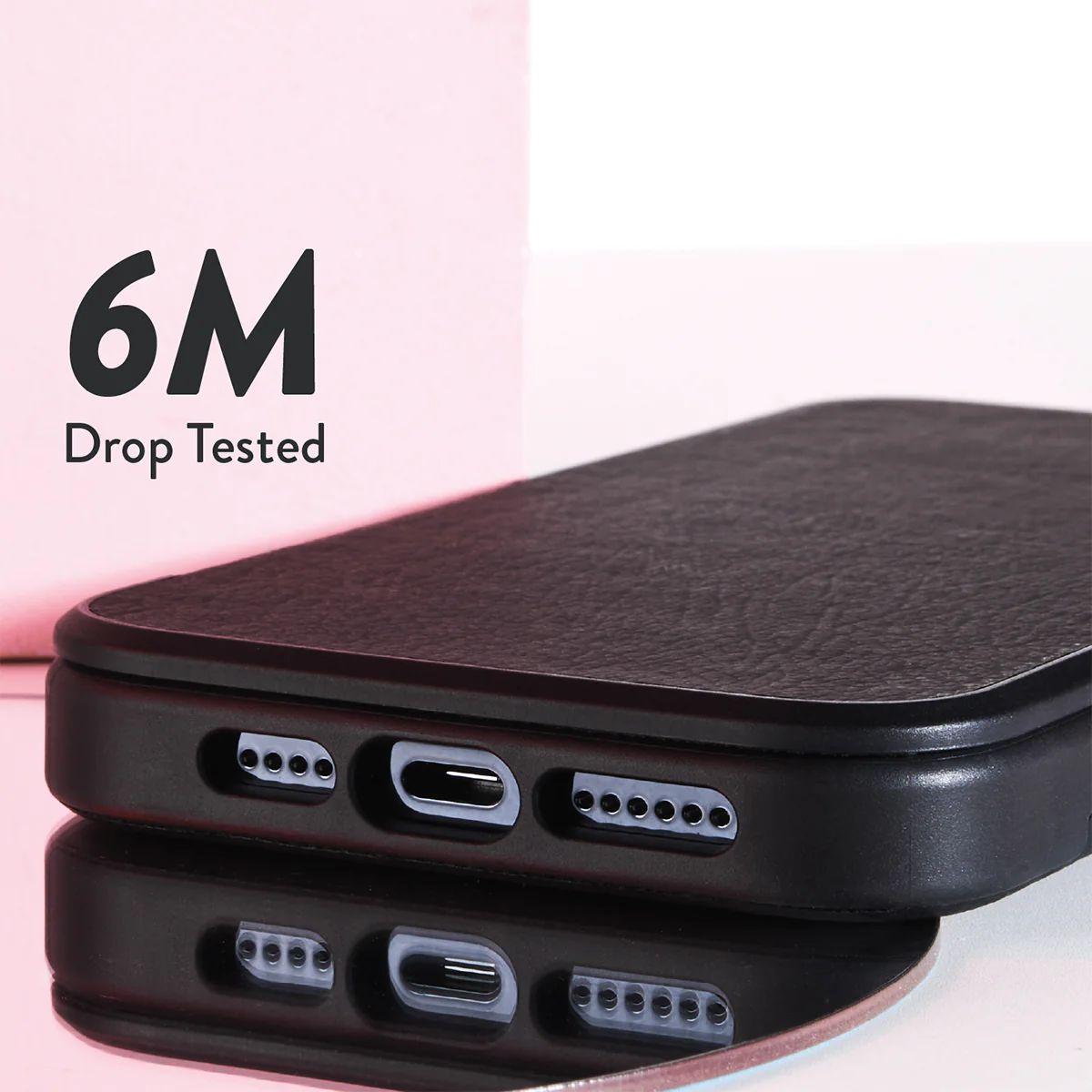 Refurbished EFM Monaco Wallet Phone Case with D3O 5G for iPhone 15 - Reebelo Ireland