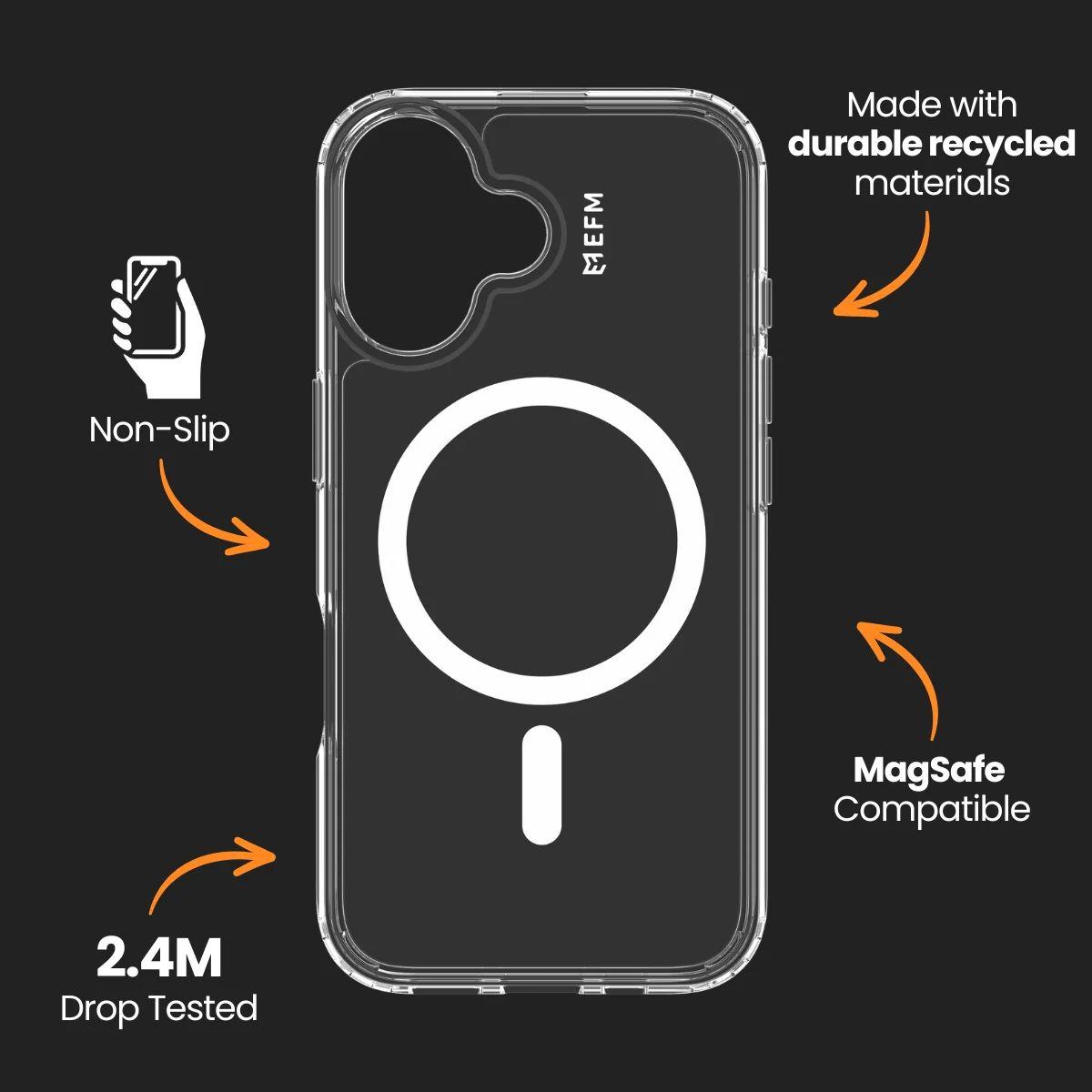 Refurbished EFM Zurich Phone Case for iPhone 16 Plus - Reebelo Ireland