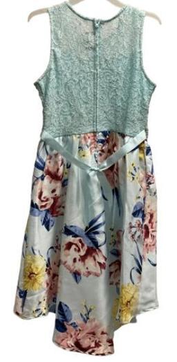 Refurbished Emily Rose Girl's Floral High Low Dress 12 - Reebelo Ireland