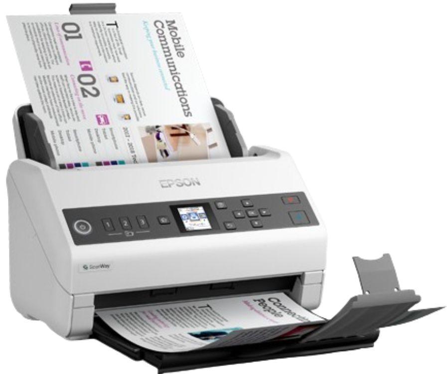 Refurbished Epson DS-730N Network Color Document Scanner - Reebelo Ireland