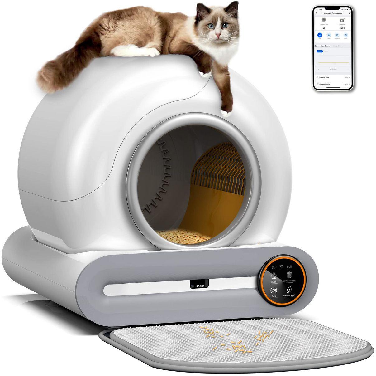 Refurbished Freefa Automatic Self Cleaning Cat Litter Box 2023  - Reebelo Ireland