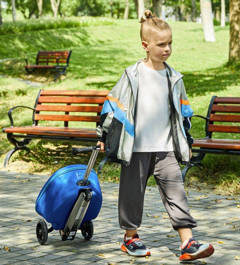 Refurbished GoPowerBike GoVoyage Kids 2-in-1 Luggage Scooter - Reebelo Ireland
