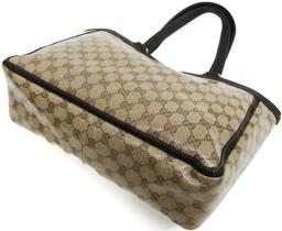 Refurbished Gucci GG Crystal Leather PVC Tote Bag - Reebelo Ireland