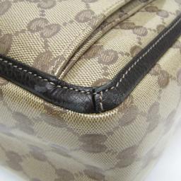 Refurbished Gucci GG Crystal Leather PVC Tote Bag - Reebelo Ireland