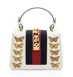 Refurbished Gucci Leather Animal Studs Sylvie Mini Satchel - Reebelo Ireland