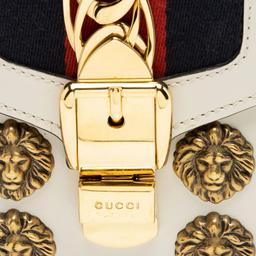 Refurbished Gucci Leather Animal Studs Sylvie Mini Satchel - Reebelo Ireland