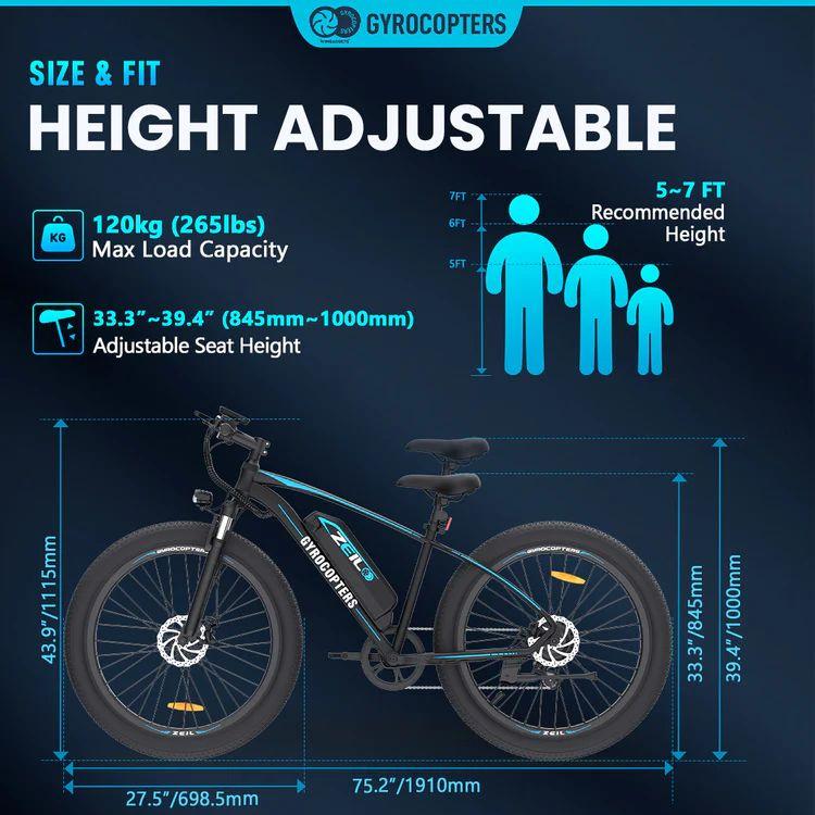 Refurbished Gyrocopters Zeil Mountain E-Bike - Reebelo Ireland