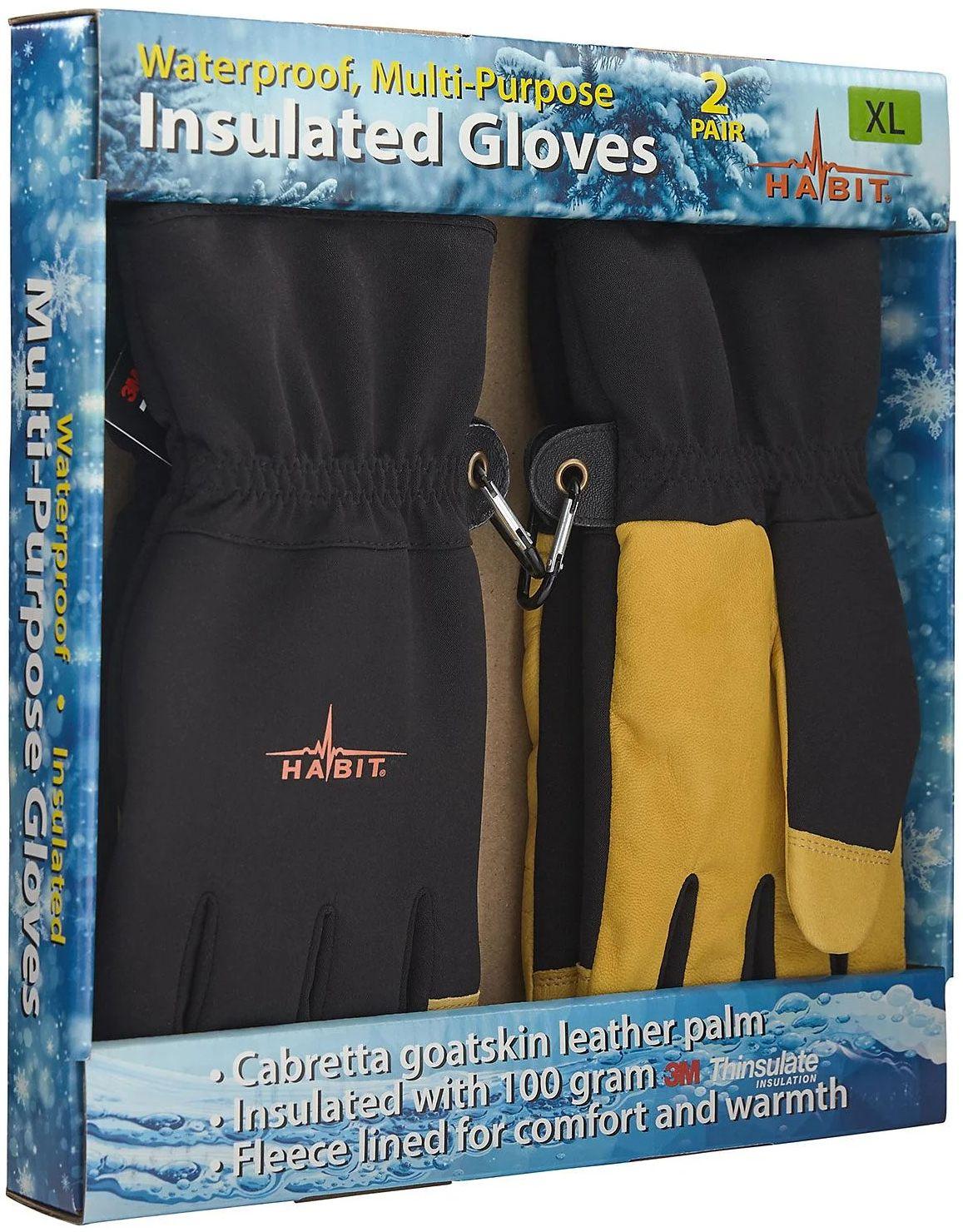 Refurbished Habit Waterproof Multi-Purpose Insulated Gloves XL - Reebelo Ireland