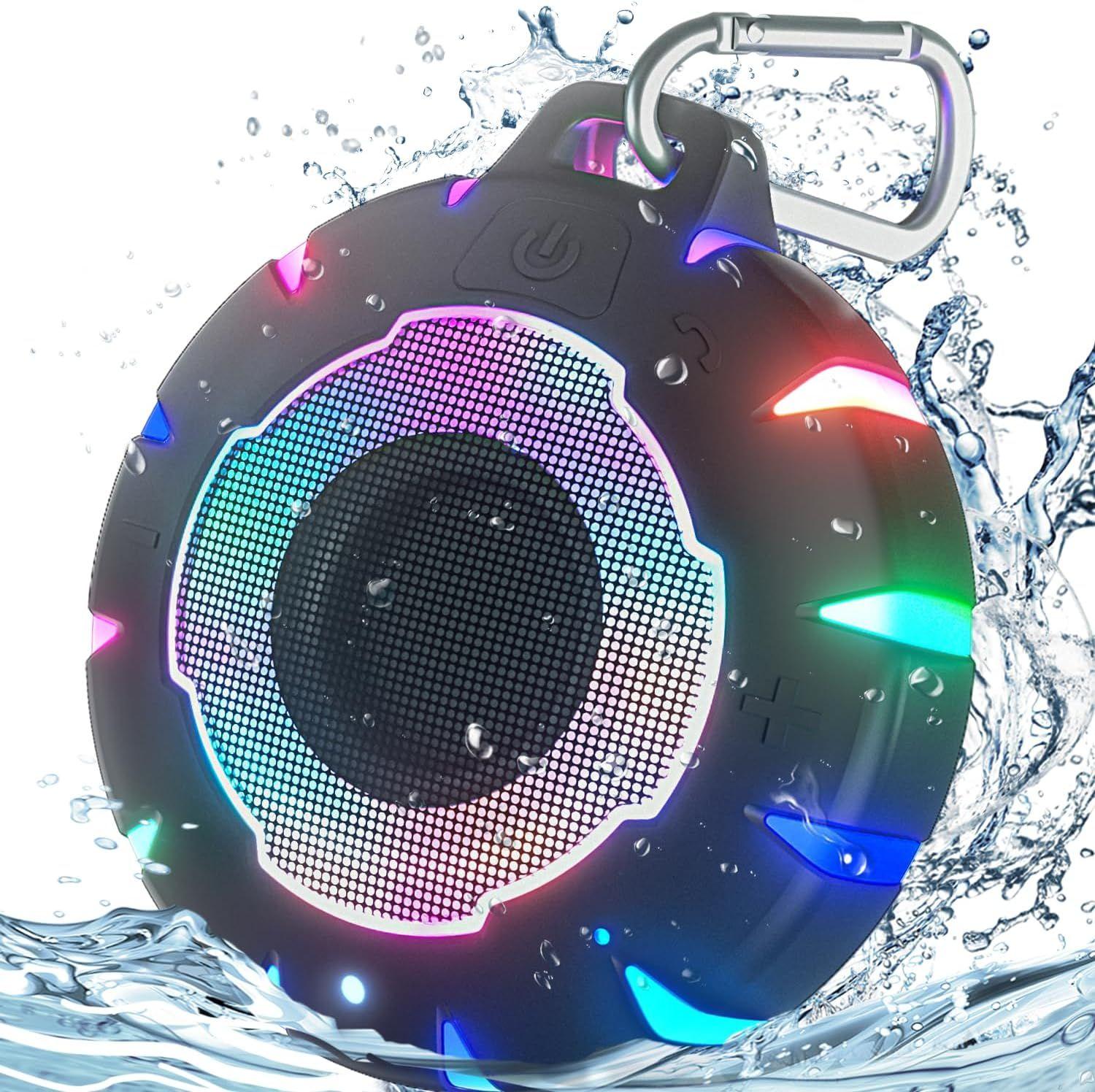 Refurbished HEYSONG Waterproof Shower Bluetooth Speaker B18L - Reebelo Ireland