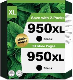 Refurbished HP 950XL High Yield Original Ink Cartridge (2Pack) - Reebelo Ireland