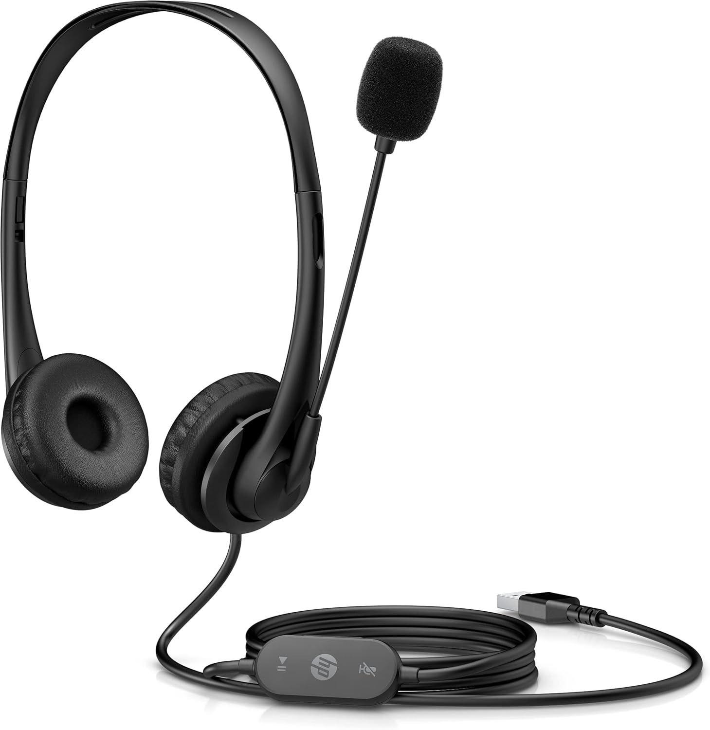 Refurbished HP G2 Stereo Wired USB-A Headset - Reebelo Ireland
