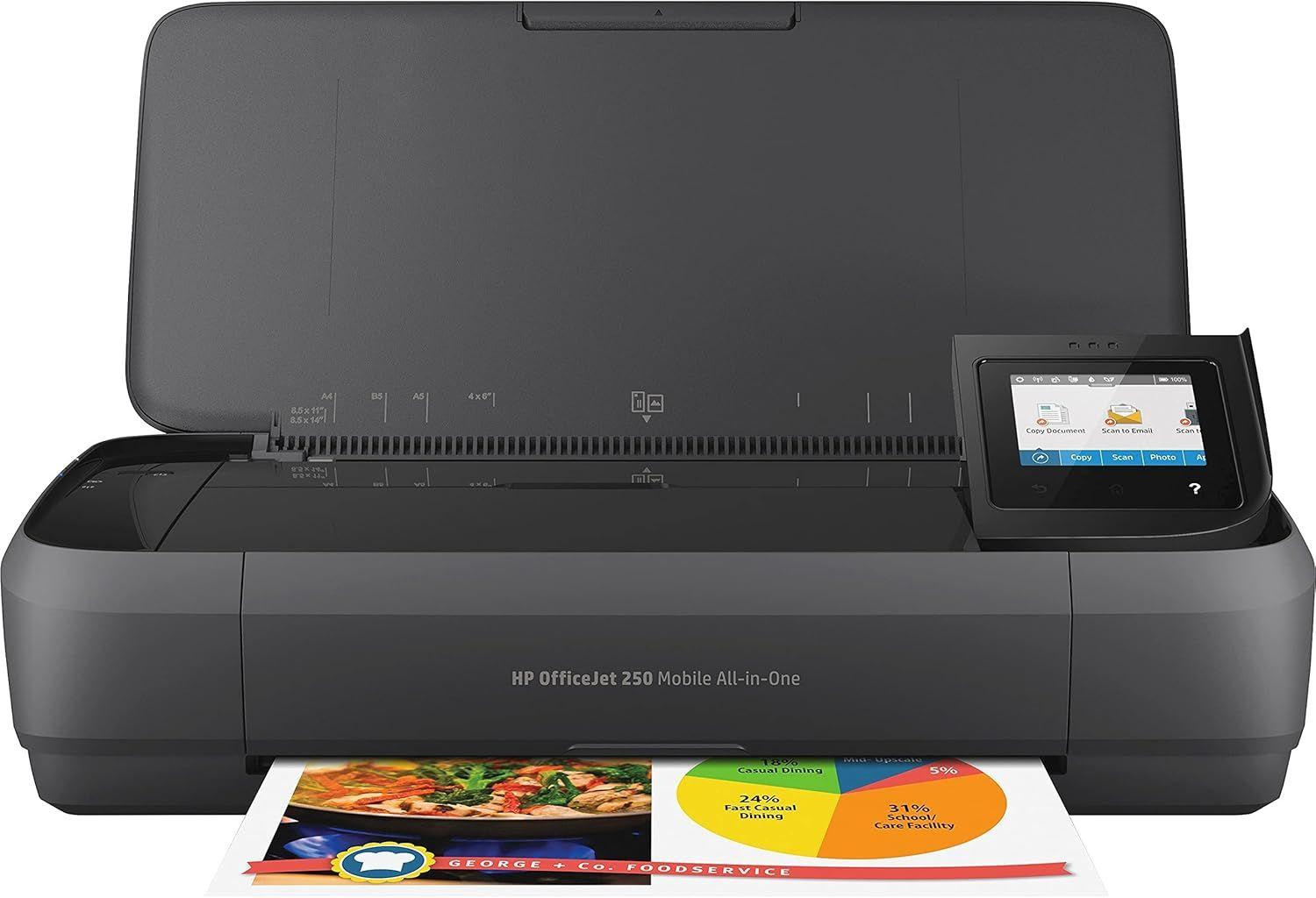 Refurbished HP OfficeJet 250 Mobile All-in-One Printer - Reebelo Ireland