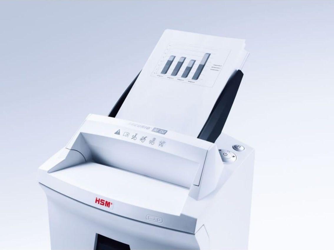 Refurbished HSM Securio AF150c Level P-5 Auto Feed Shredder - Reebelo Ireland