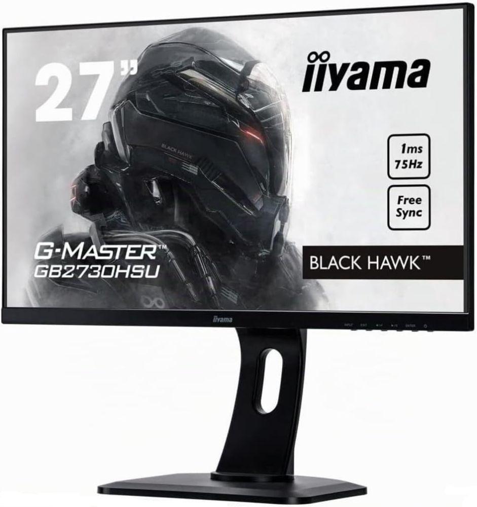 Refurbished Iiyama G-MASTER GB2730HSU FHD Gaming Monitor 27" - Reebelo Ireland