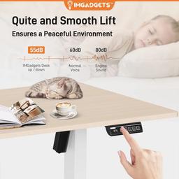 Refurbished IMGadgets Standing Electric Adjustable Desk 40" x 24" - Reebelo Ireland