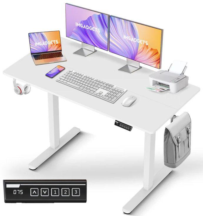 Refurbished IMGadgets Standing Electric Adjustable Desk 47" x 24" - Reebelo Ireland
