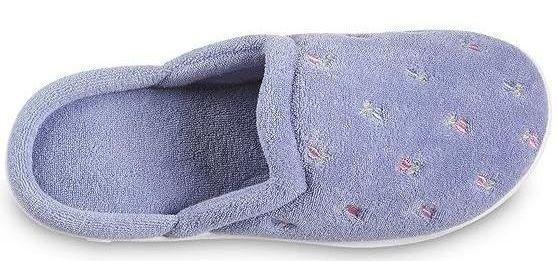Refurbished Isotoner Bedroom Slip-On with Enhanced Heel Cushion - Reebelo Ireland