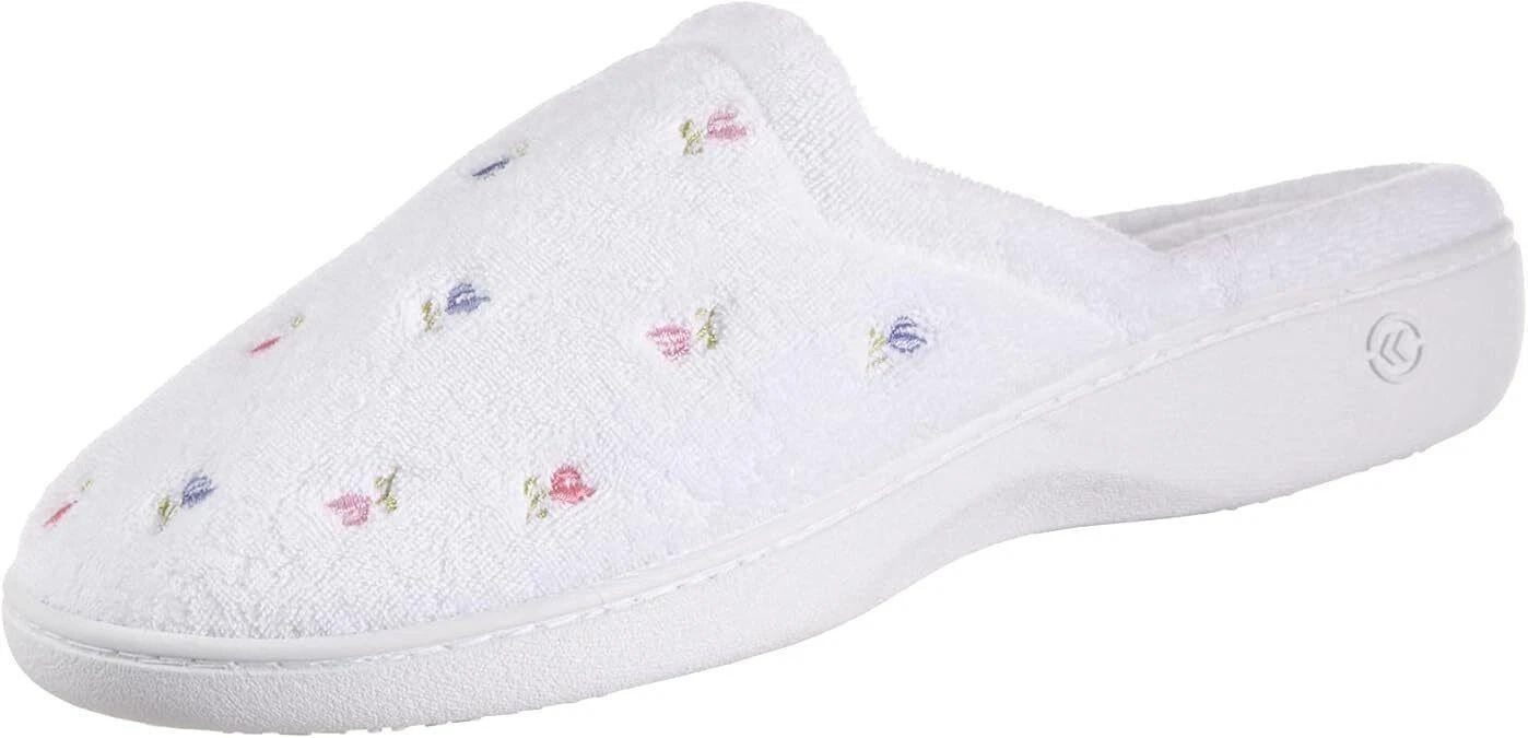 Refurbished Isotoner Bedroom Slip-On with Enhanced Heel Cushion - Reebelo Ireland