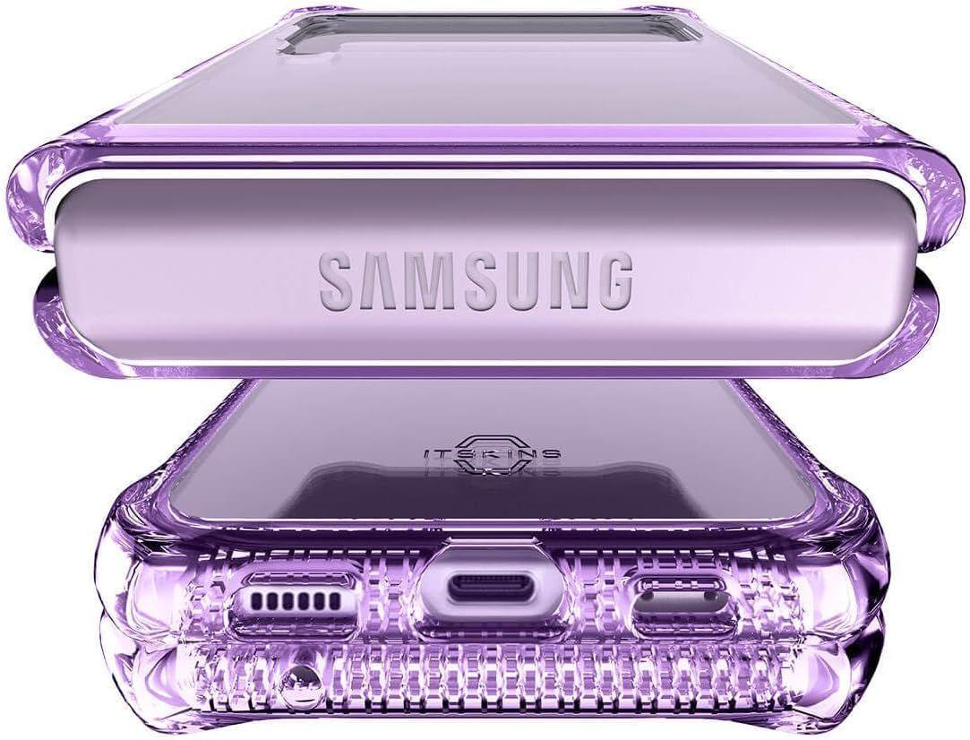 Refurbished Itskins Hybrid Clear Phone Case for Galaxy Z Flip3 5G - Reebelo Ireland