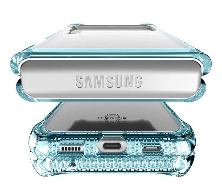 Refurbished Itskins Hybrid Clear Phone Case for Galaxy Z Flip3 5G - Reebelo Ireland