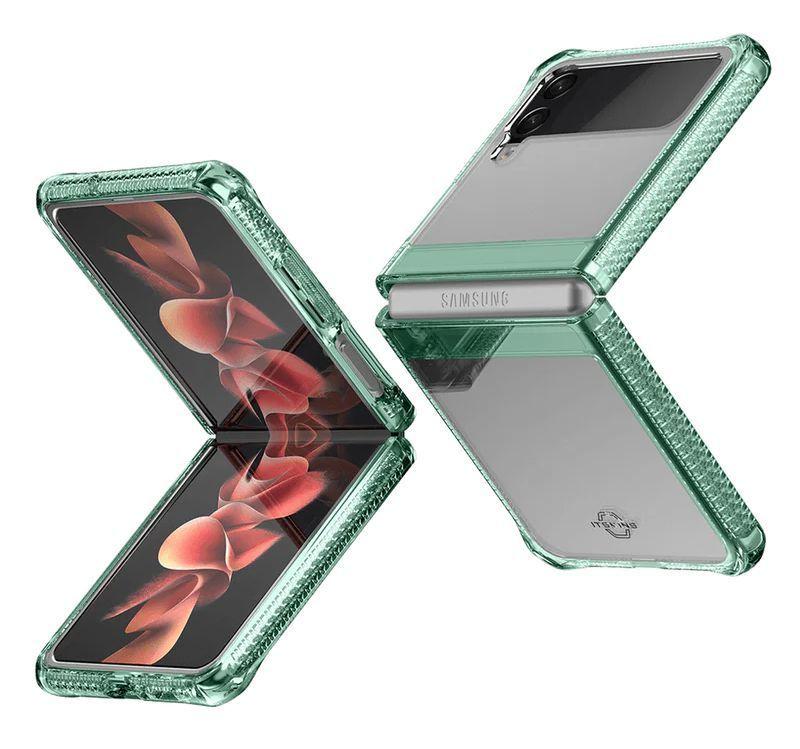 Refurbished Itskins Hybrid Clear Phone Case for Galaxy Z Flip3 5G - Reebelo Ireland