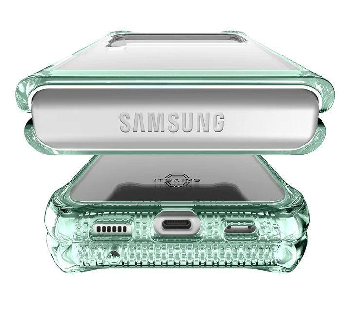 Refurbished Itskins Hybrid Clear Phone Case for Galaxy Z Flip3 5G - Reebelo Ireland