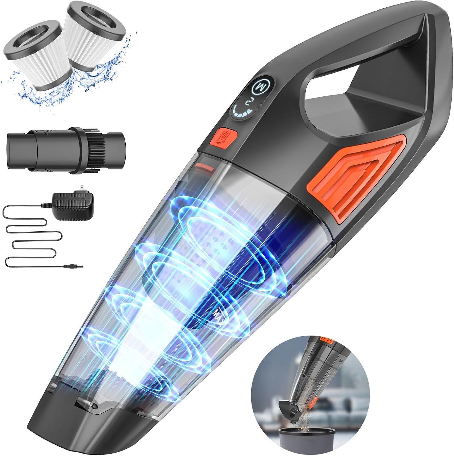 Refurbished Jeshow SL81B Handheld Vacuum Cordless Car Vacuum - Reebelo Ireland