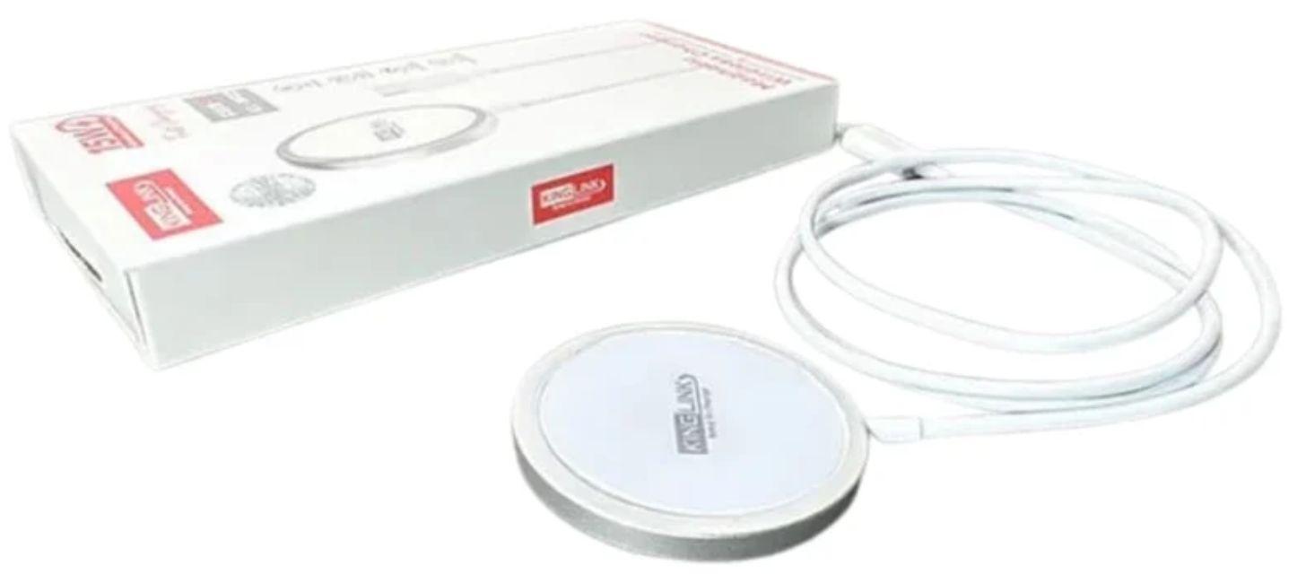 Refurbished Kinglink KLW02 15W Magnetic Wireless Charger Pad (1M) - Reebelo Ireland