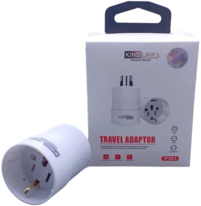 Refurbished Kinglink Travel Adapter P301 Wall Plug (US / EU to NZ / AU) - Reebelo Ireland
