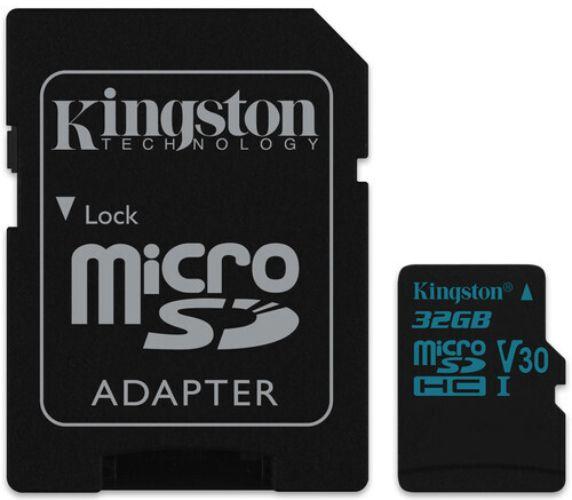 Refurbished Kingston Canvas Go! microSD card with SD Adapter - Reebelo Ireland