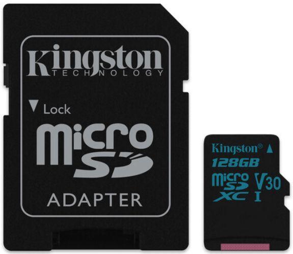 Refurbished Kingston Canvas Go! microSD card with SD Adapter - Reebelo Ireland