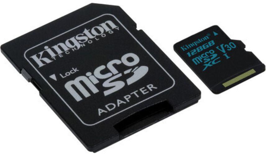 Refurbished Kingston Canvas Go! microSD card with SD Adapter - Reebelo Ireland