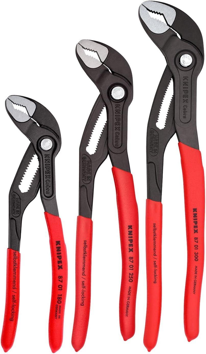 Refurbished Knipex 00 20 06 US1 3Pcs Cobra Pliers Set - Reebelo Ireland