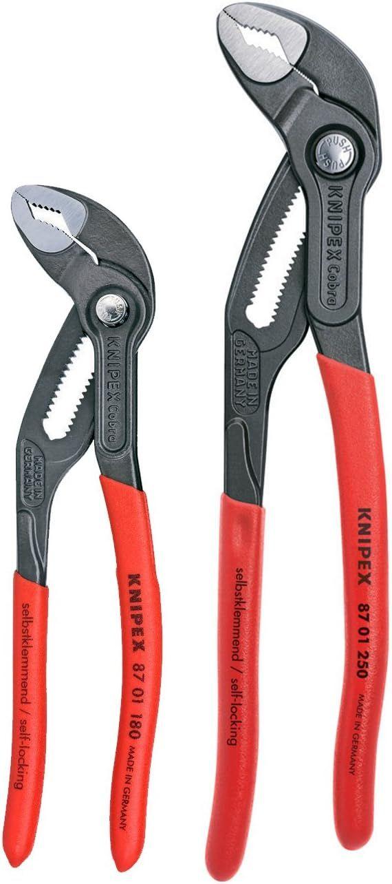 Refurbished Knipex 00 31 20 V01 US 2Pcs Cobra Water Pump Pliers Set - Reebelo Ireland