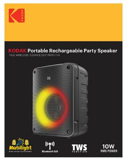 Refurbished KODAK PRPS-1774 Subwoofer Mini Tower Party Speaker 4" - Reebelo Ireland