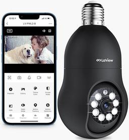 Refurbished LaView Wireless Bulb Security Camera 360° LV-PWL2 - Reebelo Ireland