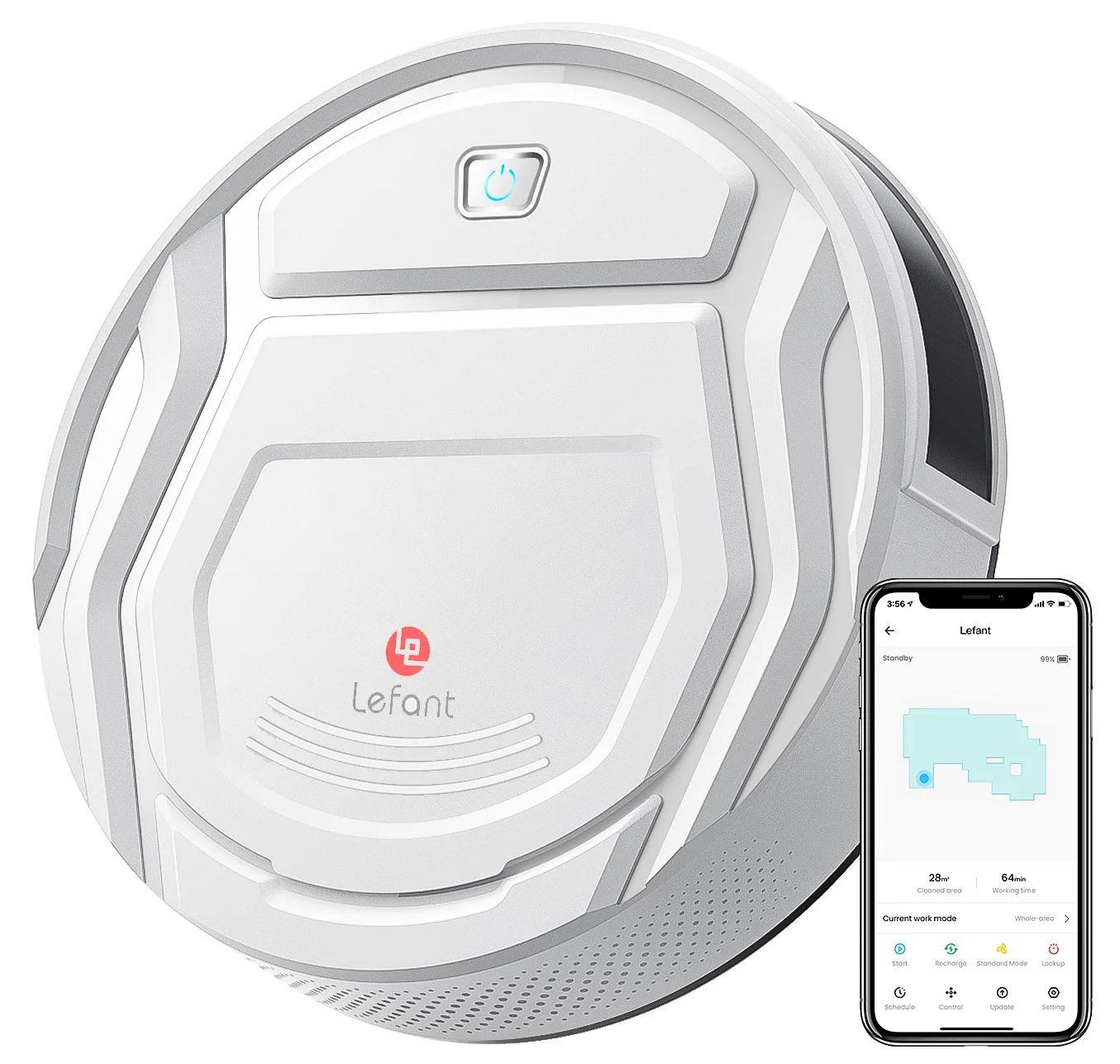 Refurbished Lefant M210 Robot Vacuum Cleaner Slim Self-Charging - Reebelo Ireland